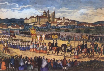 Procession du Saint-Sang à Altdorf-Weingarten, après 1865
